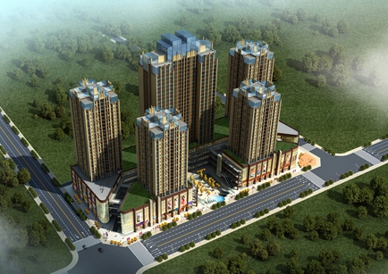 成都龍泉東方華大廣場城市綜合體工程設計.jpg